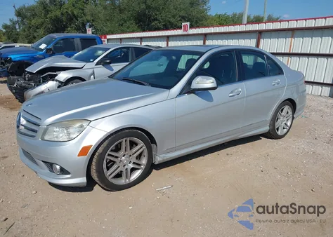 2009 Mercedes-Benz C 350 Sport from USA, damaged, VIN WDDGF56X49F223785